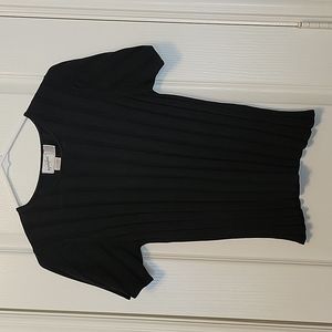 Jacqueline Ferrar Short Sleeve Ribbed Top